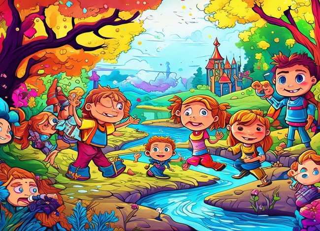 少儿故事连环画（少儿故事连环画图片）