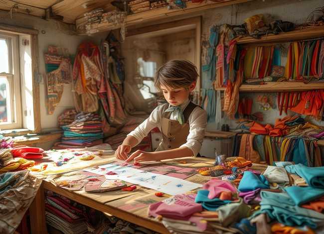 关于裁缝的绘本故事 关于裁缝的绘本故事图片