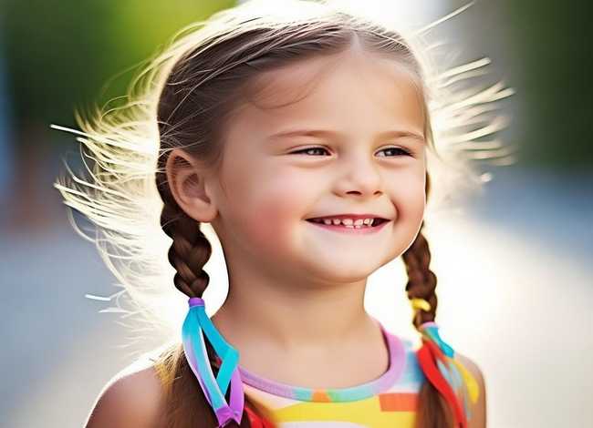 儿童麻花辫图片、儿童麻花辫图片 发型