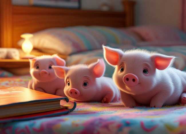 睡前故事哄小孩三只小猪，宝宝故事大全 睡前故事三只小猪