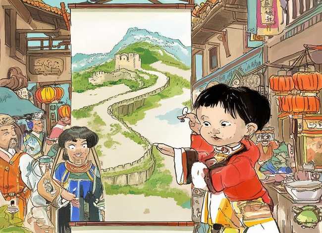 中国历史绘本儿童文案，中国历史文化绘本