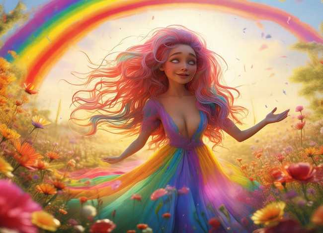 儿童故事彩虹姐姐 - 彩虹姐姐的故事