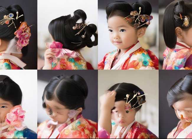汉服发型儿童步骤 汉服发型儿童步骤分解
