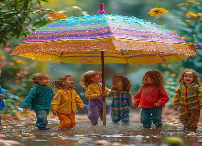 关于伞的幼儿故事，关于伞的故事幼儿园