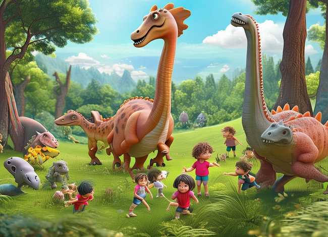 儿童恐龙小故事大全4-6岁（恐龙小孩故事大全）