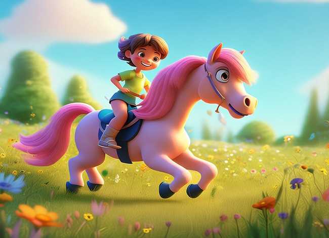 儿童故事马 - 关于马的幼儿故事简短