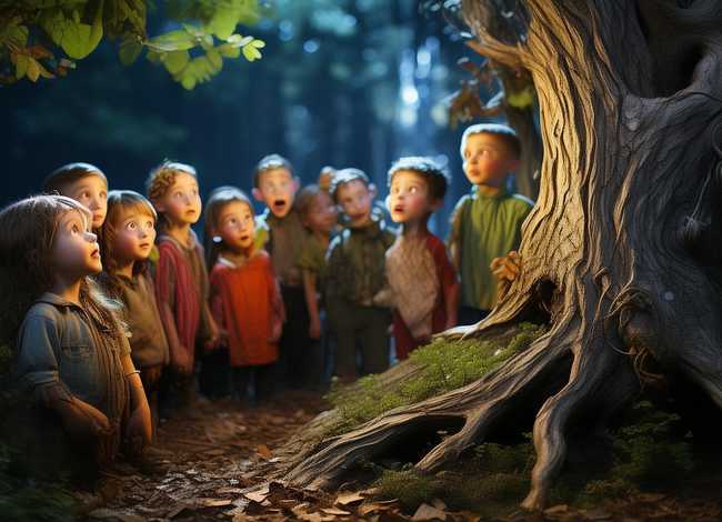 神秘的故事儿童（神秘的故事作文）