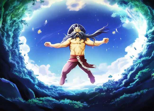 盘古开天地儿童神话故事动画片；盘古开天地的神话故事动画片