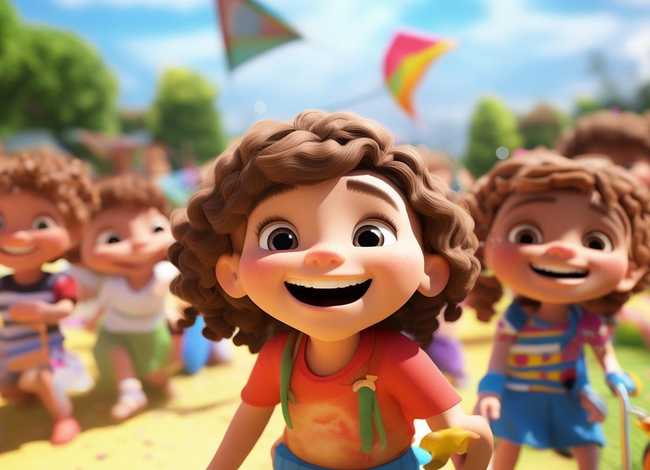 儿童笑容的故事；关于笑容的故事