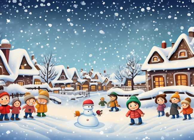 儿童故事下雪了的全内容（幼儿故事下雪了内容）