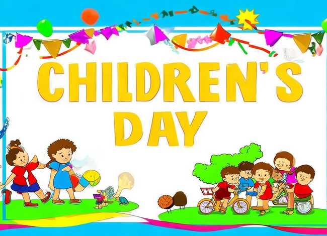 儿童节英文手抄报内容文字 儿童节英文手抄报内容文字怎么写