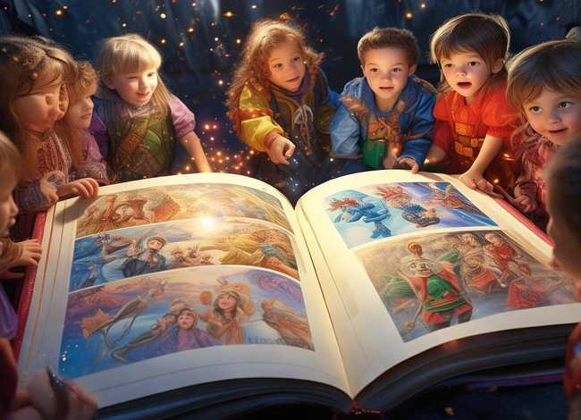 儿童故事图画大全集 - 儿童英雄故事大全图画