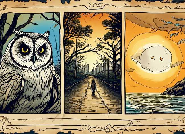 哲理漫画手绘故事（哲理漫画手绘故事作品）