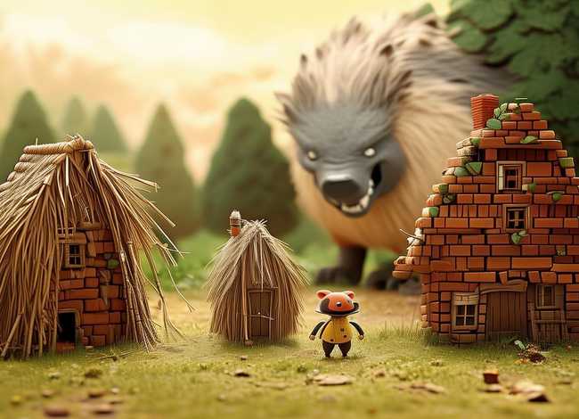 三只小猪儿童故事app版 - 三只小猪故事原版