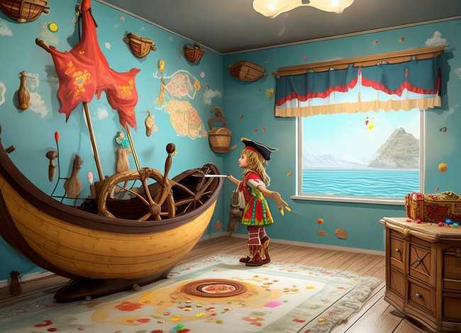 儿童海盗房间（儿童海盗房间设计）