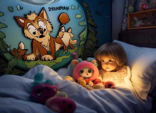 宝宝睡前故事4~6岁；宝宝睡前故事4~6岁狼来了