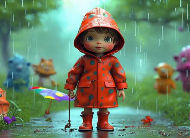 可爱的雨衣雨鞋儿童故事、雨衣和雨鞋的故事 可爱的雨衣雨鞋儿童故事、雨衣和雨鞋的故事