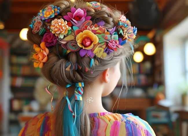 女孩参加故事大赛的发型 女孩参加故事大赛的发型图片