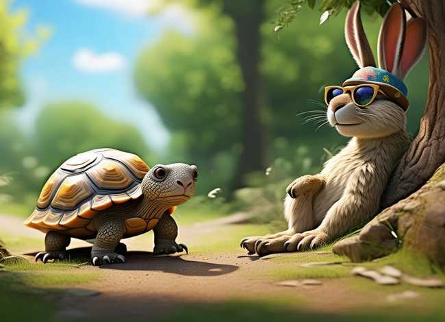龟兔赛跑少儿故事(少儿故事龟兔赛跑讲解) 龟兔赛跑少儿故事(少儿故事龟兔赛跑讲解)