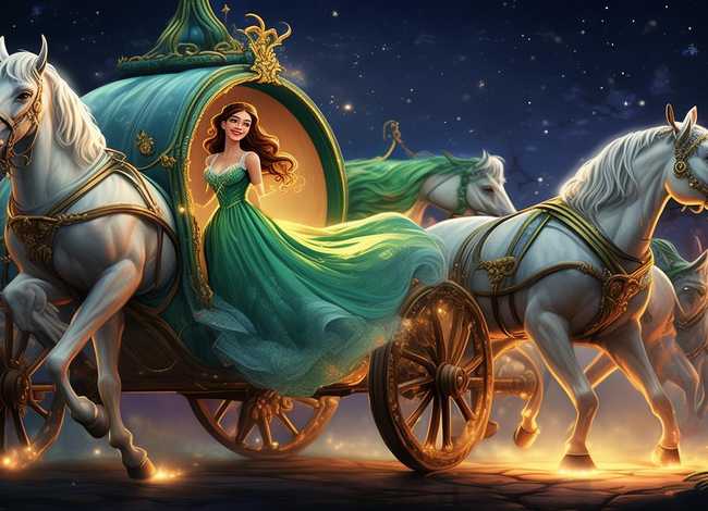 灰姑娘童话故事图片、灰姑娘童话图片大全