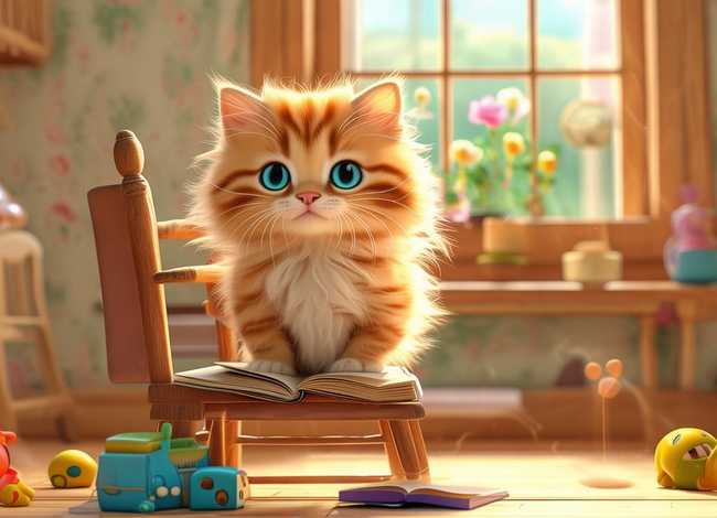 小猫模特儿童故事 - 小猫咪幼儿故事