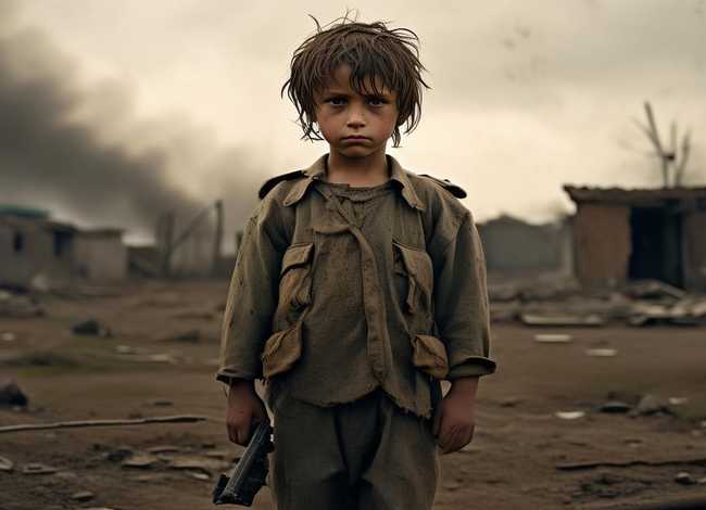 关于儿童战争的资料和照片，关于儿童战争的资料和照片怎么写