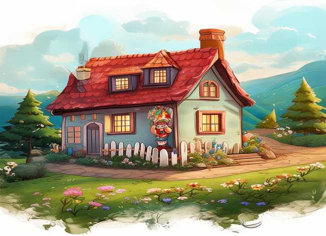 小房子儿童绘本故事书、小房子幼儿绘本故事