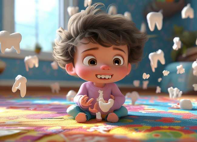 换牙的故事绘本ppt；换牙齿的绘本故事