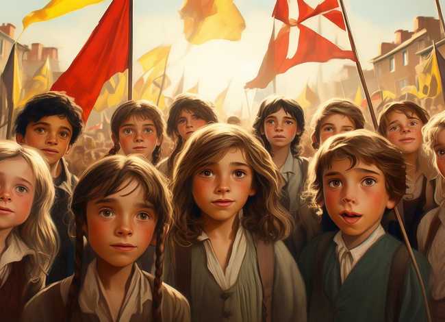 小孩子革命故事大全（小孩子革命故事大全简短）