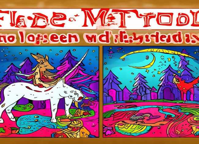 欧洲神话故事手抄报简单漂亮，欧洲神话故事手抄报简单漂亮四年级