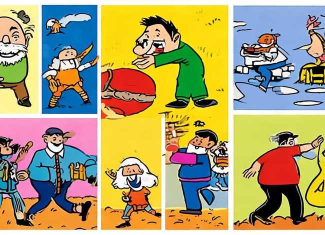 成语故事10幅简笔画有颜色 成语故事10幅简笔画有颜色怎么画