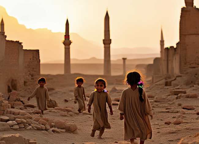 楼兰古城儿童故事；楼兰古城历史故事