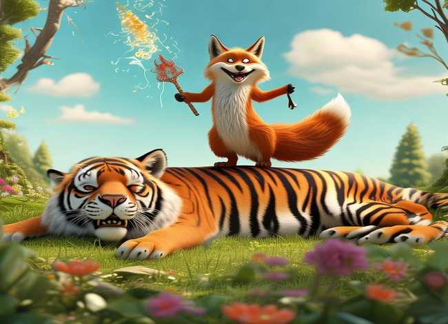 儿童故事3-6岁完整版狐假虎威；幼儿故事《狐假虎威》