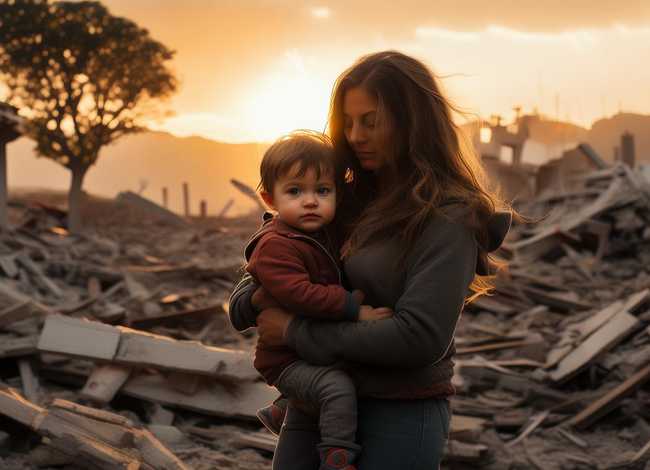 地震中发生的感人故事 - 地震中发生的感人故事英语