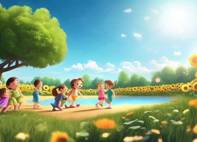 夏日儿童诗、夏天幼儿诗歌大全