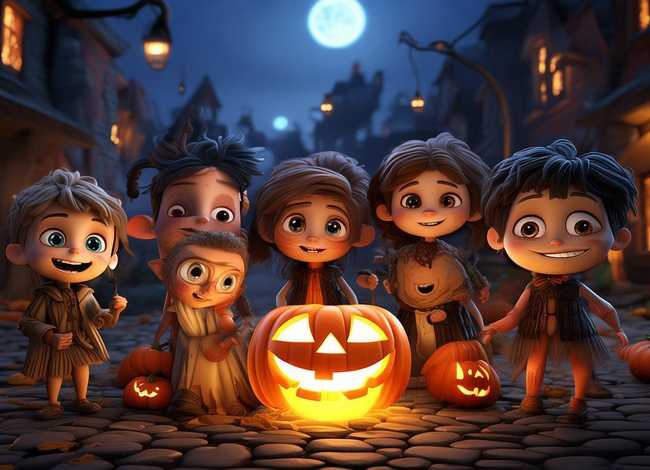 万圣节小故事简短（万圣节小故事简短英文）