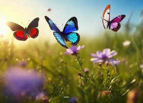 三只蝴蝶故事内容文字 - 三只蝴蝶的故事原文