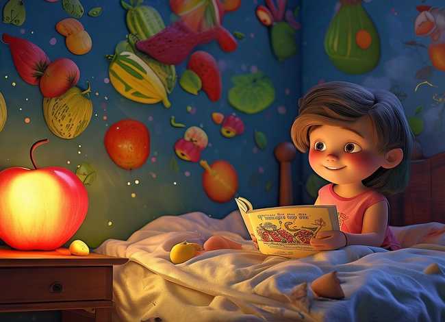 水果故事儿童睡前故事，水果睡前故事文字版