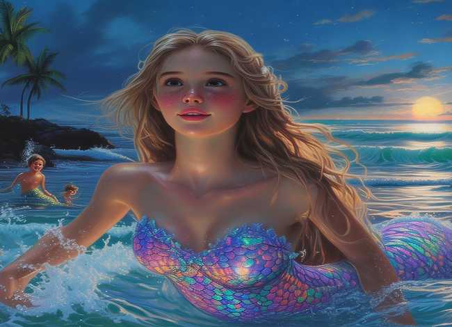 36岁儿童睡前故事 美人鱼 宝宝睡前故事4~6岁美人鱼