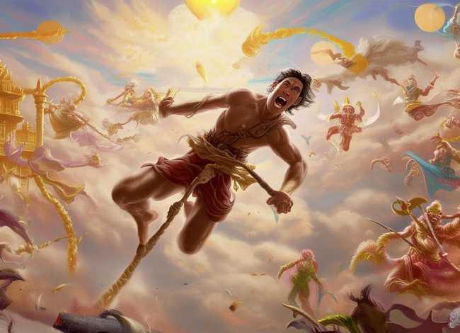 讲故事孙悟空大闹天宫；简单讲述孙悟空大闹天宫的故事