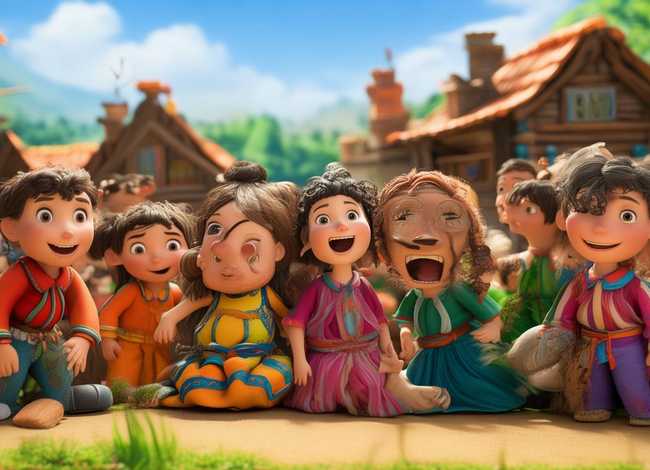 儿童民俗故事 - 幼儿园民俗故事