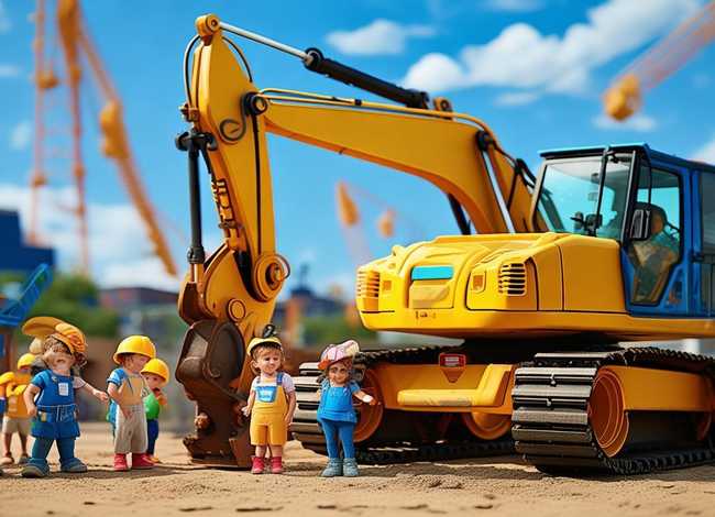 挖掘机的儿童故事文字版 关于挖掘机的幼儿故事