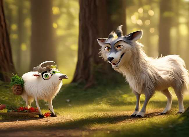 儿童故事山羊和狼的故事 山羊和狼的故事阅读答案