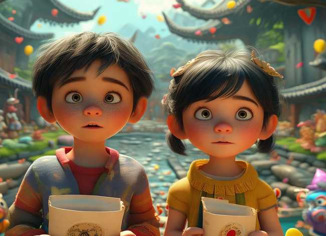 小学生对联故事简短（小学生对联故事简短50字）