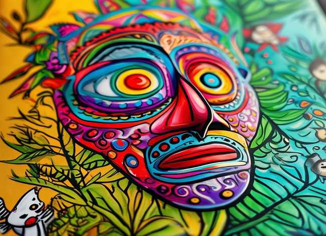 儿童故事脸谱原文，脸谱故事书原文