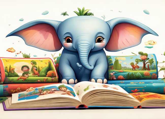 大象儿童故事书 - 大象的故事书 大象儿童故事书 - 大象的故事书