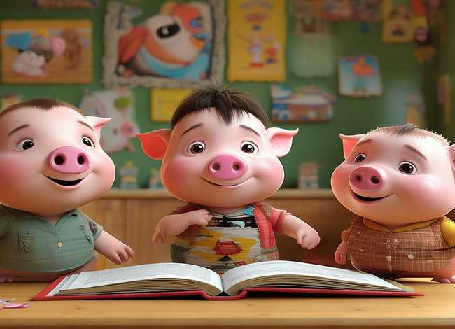 三只小猪的故事幼儿（三只小猪的故事幼儿园孩子讲）