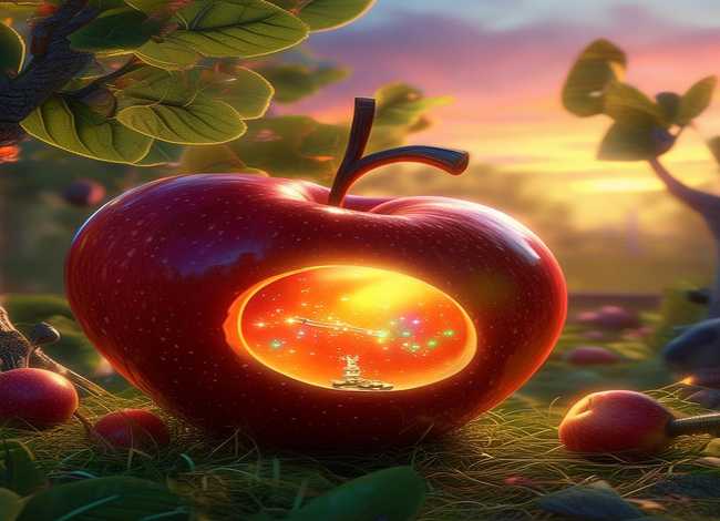 苹果的秘密儿童故事 - 苹果里的小秘密故事