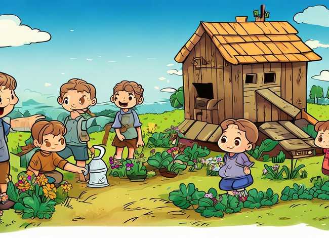 劳动儿童故事 幼儿劳动故事画报 劳动儿童故事 幼儿劳动故事画报