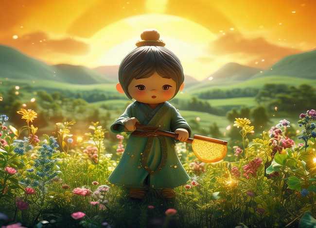 神农的传说儿童故事，神话故事神农的传说